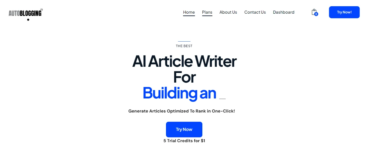 Autoblogging AI