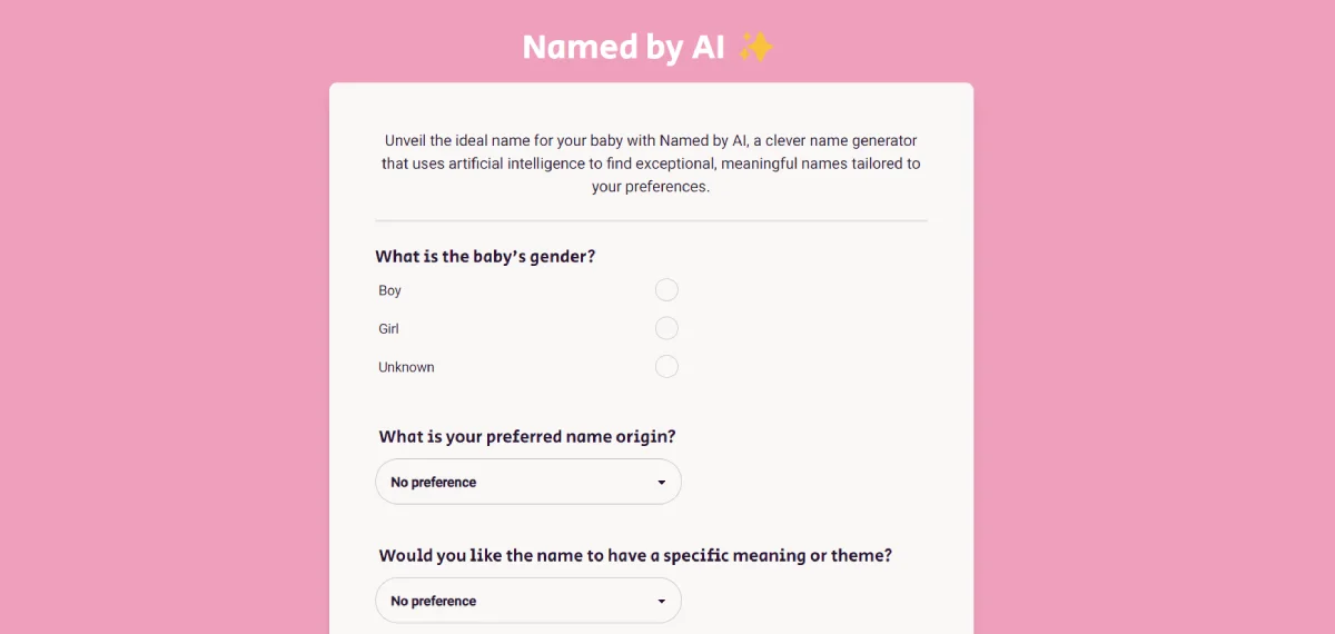 Named By AI