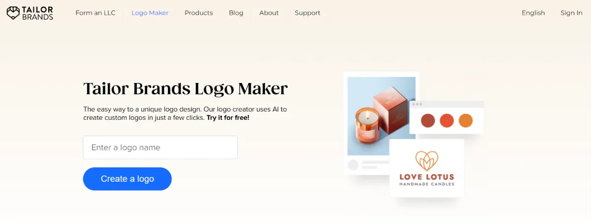 Tailor Brands AI