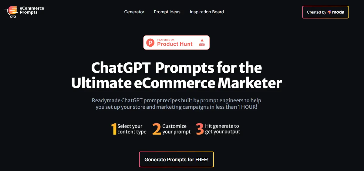 Ecommerce Prompts