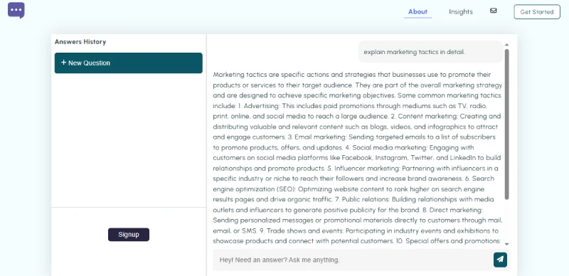 AI answer generator by aianswergenerator.org