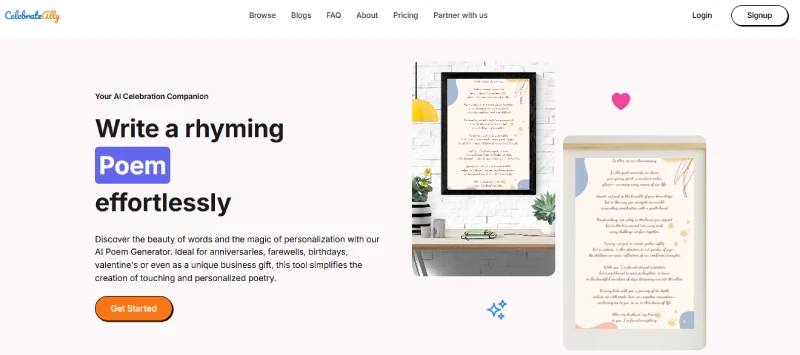 AI poem generator by aipoem-generator.com
