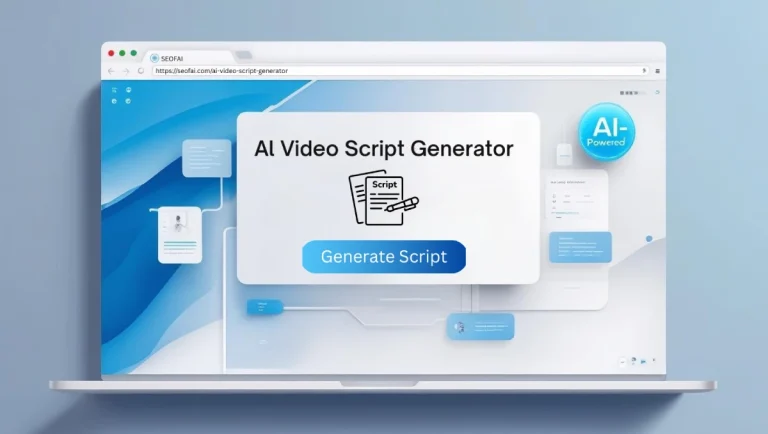 AI Video Script Generator – Create Professional Video Scripts Instantly
