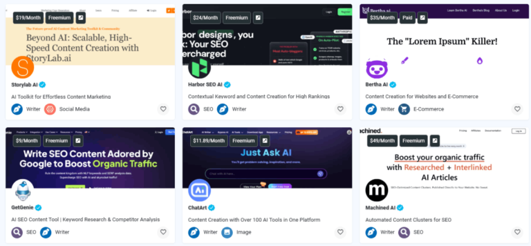 Best AI Writing Tools and Generators
