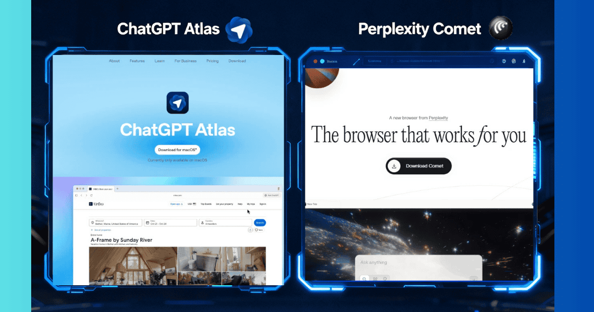 ChatGPT Atlas Vs Perplexity Comet