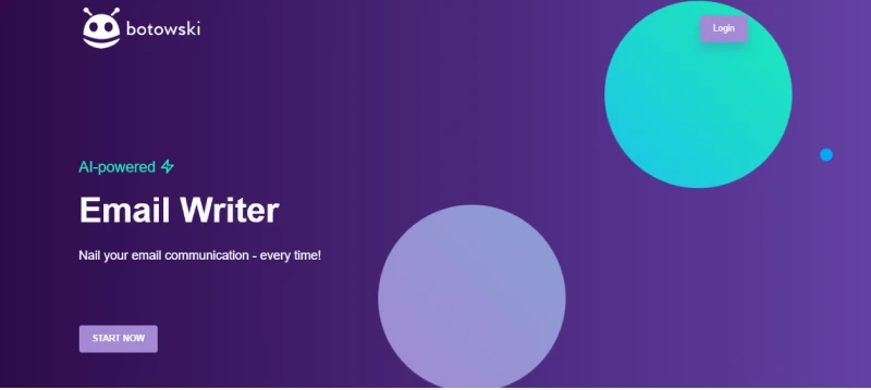 Email writer by botowski.com