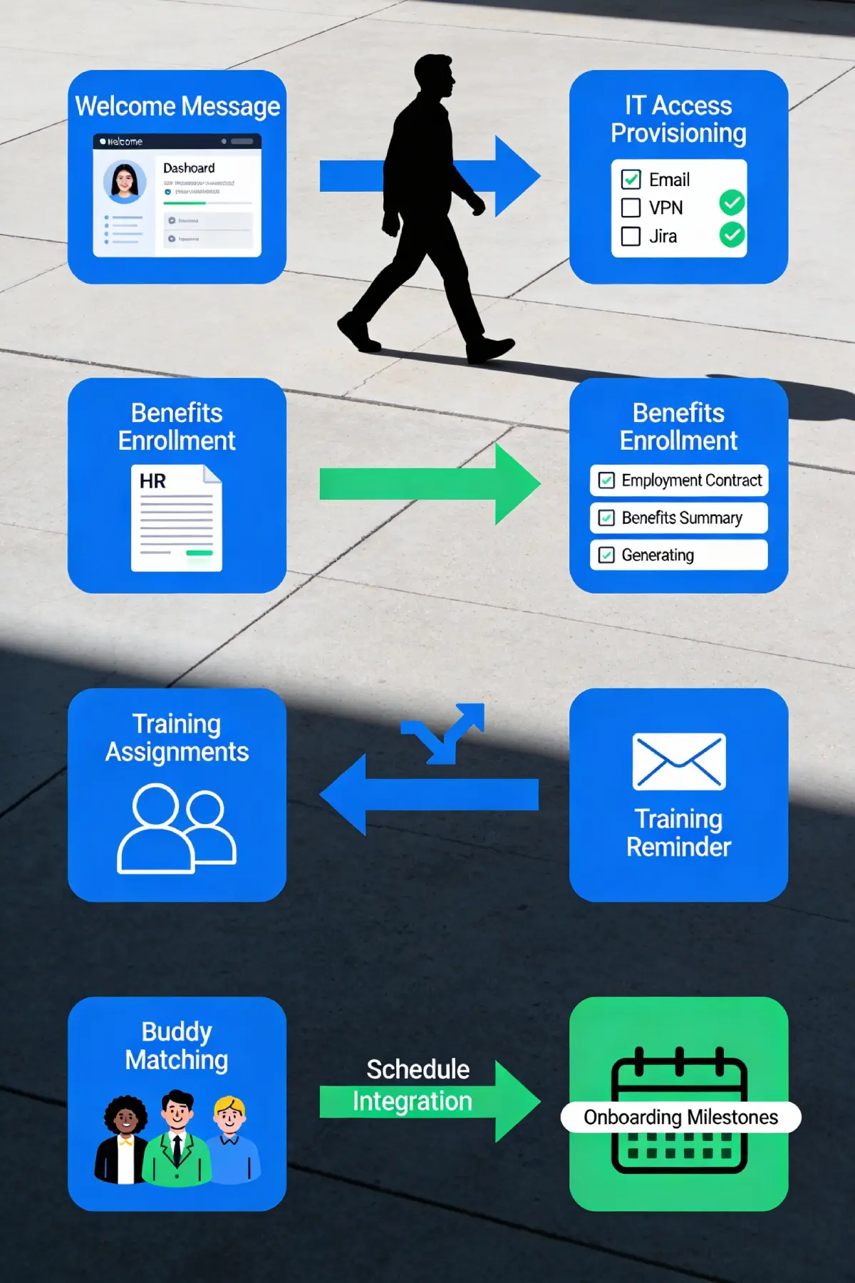 Automated employee onboarding: from day one to integration