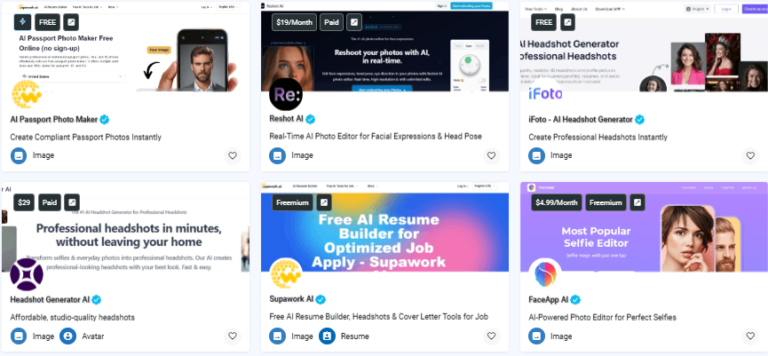 16 Best AI Headshot Generators