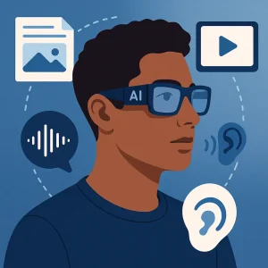 Multimodal AI Processing in Smart Glasses
