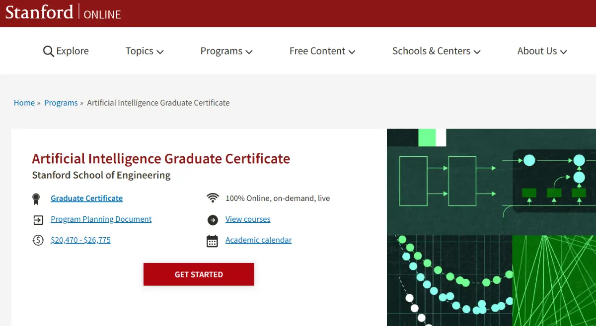 Stanford AI Professional Certificate