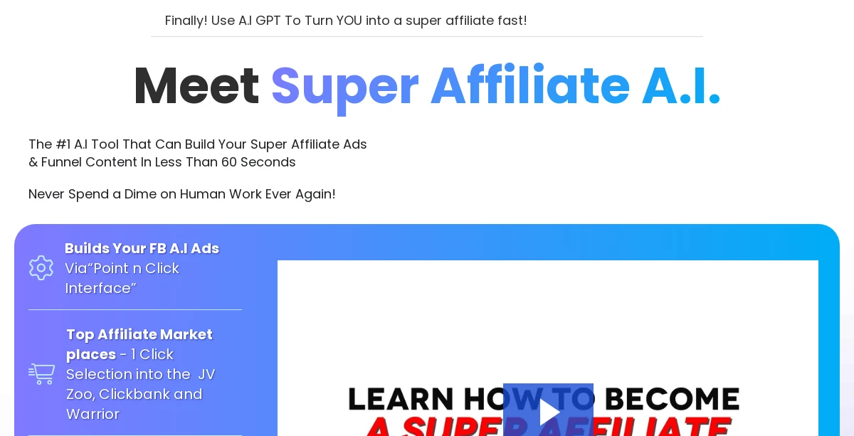 Super Affiliate AI Reviews 2024: Details, Pricing & Alternatives